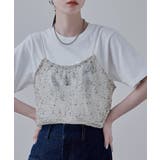 etoll エトル ネップメッシュキャミビスチェ | Fashion Letter | 詳細画像13