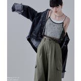 etoll エトル ネップメッシュキャミビスチェ | Fashion Letter | 詳細画像15