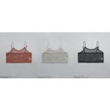 etoll エトル ネップメッシュキャミビスチェ | Fashion Letter | 詳細画像18