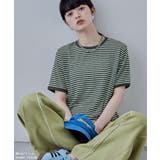 etoll エトル リンガーネックシアーボーダーTシャツ | Fashion Letter | 詳細画像14 