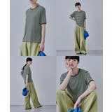 etoll エトル リンガーネックシアーボーダーTシャツ | Fashion Letter | 詳細画像16 