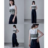 etoll エトル チェック柄フリルビスチェ | Fashion Letter | 詳細画像17