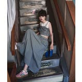 etoll エトル チェック柄ギャザーマキシスカート | Fashion Letter | 詳細画像4