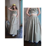etoll エトル チェック柄ギャザーマキシスカート | Fashion Letter | 詳細画像9