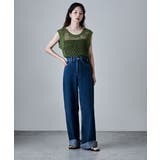 etoll エトル 前後2wayメッシュニットベスト | Fashion Letter | 詳細画像5 