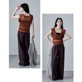 etoll エトル 前後2wayメッシュニットベスト | Fashion Letter | 詳細画像14 