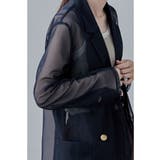 etoll エトル メッシュシアーテーラードジャケット | Fashion Letter | 詳細画像14