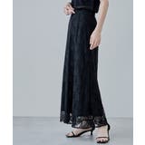 etoll エトル フラワーレースナロースカート | Fashion Letter | 詳細画像13