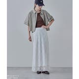 etoll エトル フラワーレースナロースカート | Fashion Letter | 詳細画像14