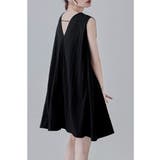 etoll エトル バックオープンスリーブレスフレアチュニック | Fashion Letter | 詳細画像5