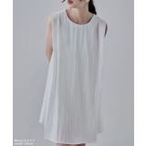 etoll エトル バックオープンスリーブレスフレアチュニック | Fashion Letter | 詳細画像8