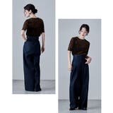 etoll エトル シアーベロアハーフスリーブPO | Fashion Letter | 詳細画像7 