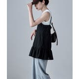etoll エトル アイレットレースキャミソールチュニックトップス | Fashion Letter | 詳細画像3