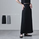 etoll エトル リネンタッチハイウエストタイトスカート | Fashion Letter | 詳細画像1