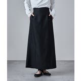 etoll エトル リネンタッチハイウエストタイトスカート | Fashion Letter | 詳細画像3