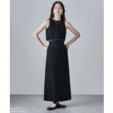 etoll エトル リネンタッチハイウエストタイトスカート | Fashion Letter | 詳細画像11