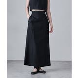 etoll エトル リネンタッチハイウエストタイトスカート | Fashion Letter | 詳細画像14