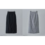 etoll エトル リネンタッチハイウエストタイトスカート | Fashion Letter | 詳細画像18