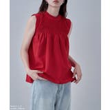 etoll エトル リネンタッチシャーリングブラウス | Fashion Letter | 詳細画像14 