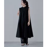 etoll エトル リネンタッチシャーリングワンピース | Fashion Letter | 詳細画像5 