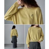 etoll エトル スウェットライク刺繍ロゴニット | Fashion Letter | 詳細画像11 