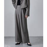 etoll エトル 【単品】ツイルタックワイドパンツ | Fashion Letter | 詳細画像7 