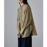 etoll エトル スパングル刺繍シアーブラウス | Fashion Letter | 詳細画像11 