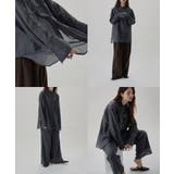 etoll エトル スパングル刺繍シアーブラウス | Fashion Letter | 詳細画像17 