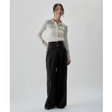 etoll エトル 2wayウエストワイドストレートデニム | Fashion Letter | 詳細画像5 