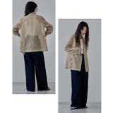 etoll エトル メッシュシアーテーラードジャケット | Fashion Letter | 詳細画像9 