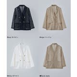 etoll エトル メッシュシアーテーラードジャケット | Fashion Letter | 詳細画像18 
