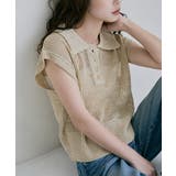 etoll エトル ミックスメッシュポロ襟ニット | Fashion Letter | 詳細画像7 