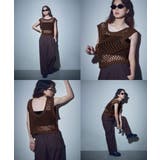 etoll エトル 前後2wayメッシュニットベスト | Fashion Letter | 詳細画像12