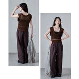 etoll エトル 前後2wayメッシュニットベスト | Fashion Letter | 詳細画像14