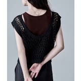 etoll エトル 前後2wayメッシュニットベスト | Fashion Letter | 詳細画像17