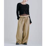 etoll エトル ポインテールシアークロップドカーディガン | Fashion Letter | 詳細画像10