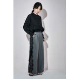 etoll エトル フリルヘムショートブラウス | Fashion Letter | 詳細画像6