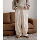 etoll エトル コーデュロイサイドタックコクーンパンツ | Fashion Letter | 詳細画像15 