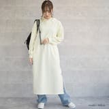 裏毛フードロングワンピース これからの季節にピッタリの薄手の裏毛パーカーワンピー… | Felt Maglietta | 詳細画像2
