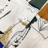 プリント柄シャツ ゆったりとしたシルエットが絶妙に可愛い♪!羽織りとしても♪ | Felt Maglietta | 詳細画像13