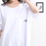 半袖ロゴプリントTシャツゆったりオーバーサイズ大きいサイズ BigTee | Felt Maglietta | 詳細画像5 