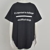オーバーサイズバックプリントT Tシャツ トップス | Felt Maglietta | 詳細画像22 