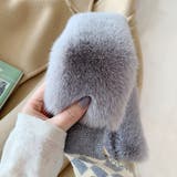 ファーニットリボンマフラー レトロスカーフトレンド秋冬 秋 | Felt Maglietta | 詳細画像6