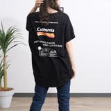ブラック | 半袖ロゴプリントTシャツゆったりオーバーサイズBig | Felt Maglietta