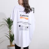 ホワイト | 半袖ロゴプリントTシャツゆったりオーバーサイズBig | Felt Maglietta