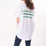 オーバーサイズバックプリントT Tシャツ トップス | Felt Maglietta | 詳細画像10 
