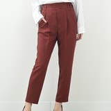 カシスブラウン | タックテーパードパンツ 美シルエット オールシーズン | Felt Maglietta