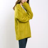 起毛ニットカーディガン 起毛加工なのでふんわりとした肌ざわりで温かいニット | Felt Maglietta | 詳細画像6