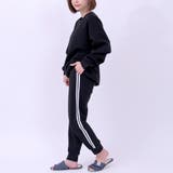 ラインパンツセットアップルームウェア上下セットサイドラインジャージ | Felt Maglietta | 詳細画像4