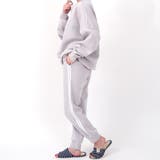 ラインパンツセットアップルームウェア上下セットサイドラインジャージ | Felt Maglietta | 詳細画像7